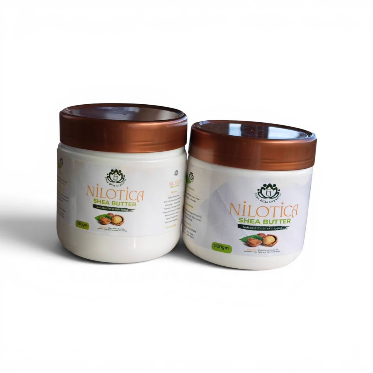 500gm jars — pair
